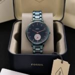 Fossil Blue Japanese Quartz