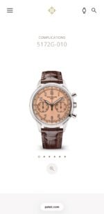 Patek Philippe Automatic Brown Orange Dial - Image 4