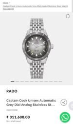 Rado Captain Cook 42mm Grey Dial Automatic - Image 4