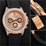 Rolex Daytona Rosegold Diamond Chronograph - Image 4