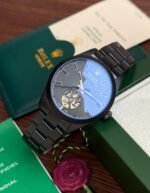 Rolex 42MM Black Skeleton Dial Automatic - Image 2