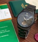 Rolex 42MM Black Skeleton Dial Automatic