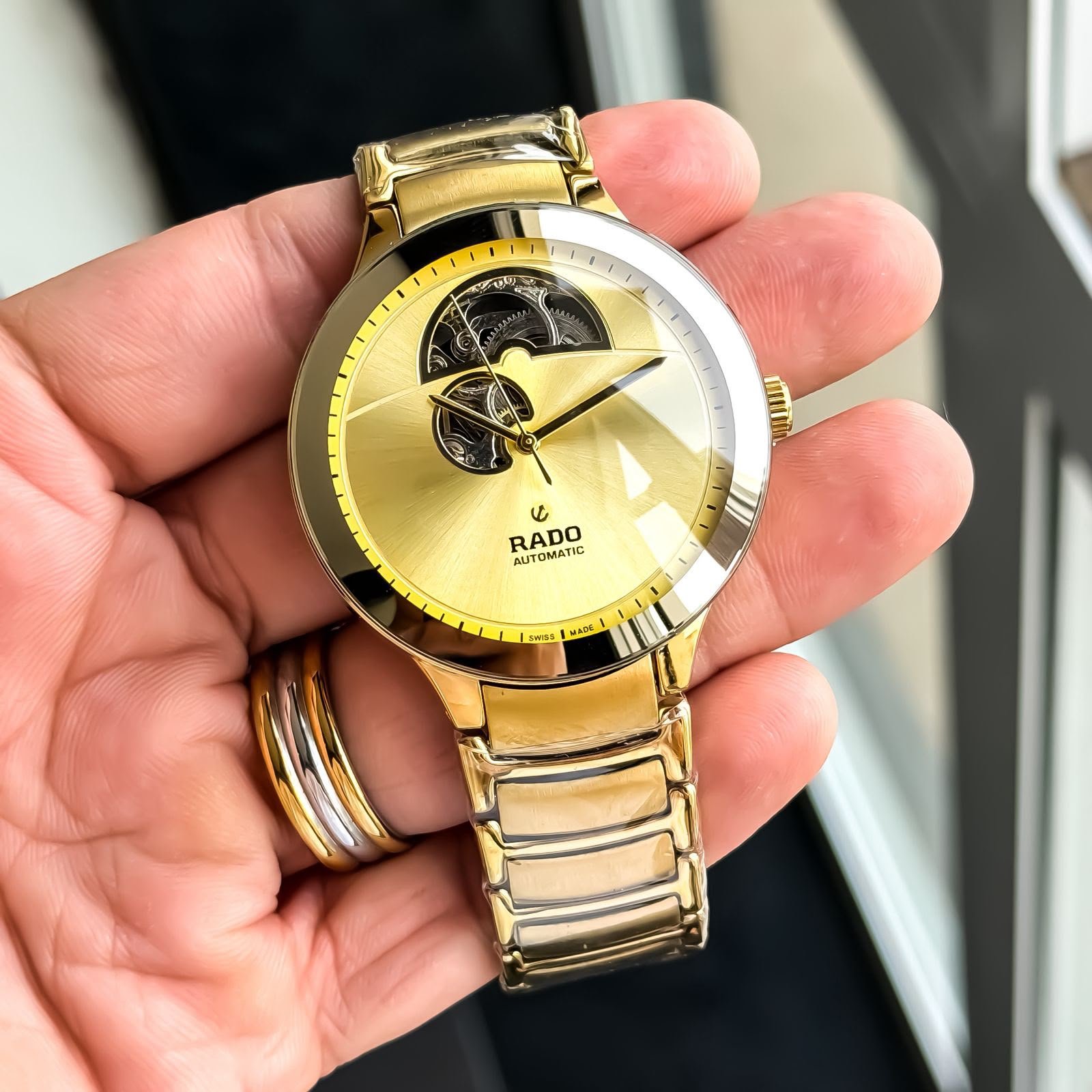 WhatsApp Image 2026-09-26 at 6.21.54 PM Rado Centrix 40MM Open Heart Skeleton Automatic - Image 1