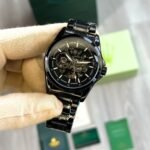 Rolex Black Skeleton Automatic Black Dial - Image 4