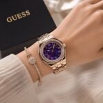 Guess Desire Purple Rose Gold Dial - Image 4