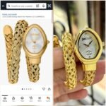 Just Cavalli Gold Snakehead Shaped Dial - Image 2