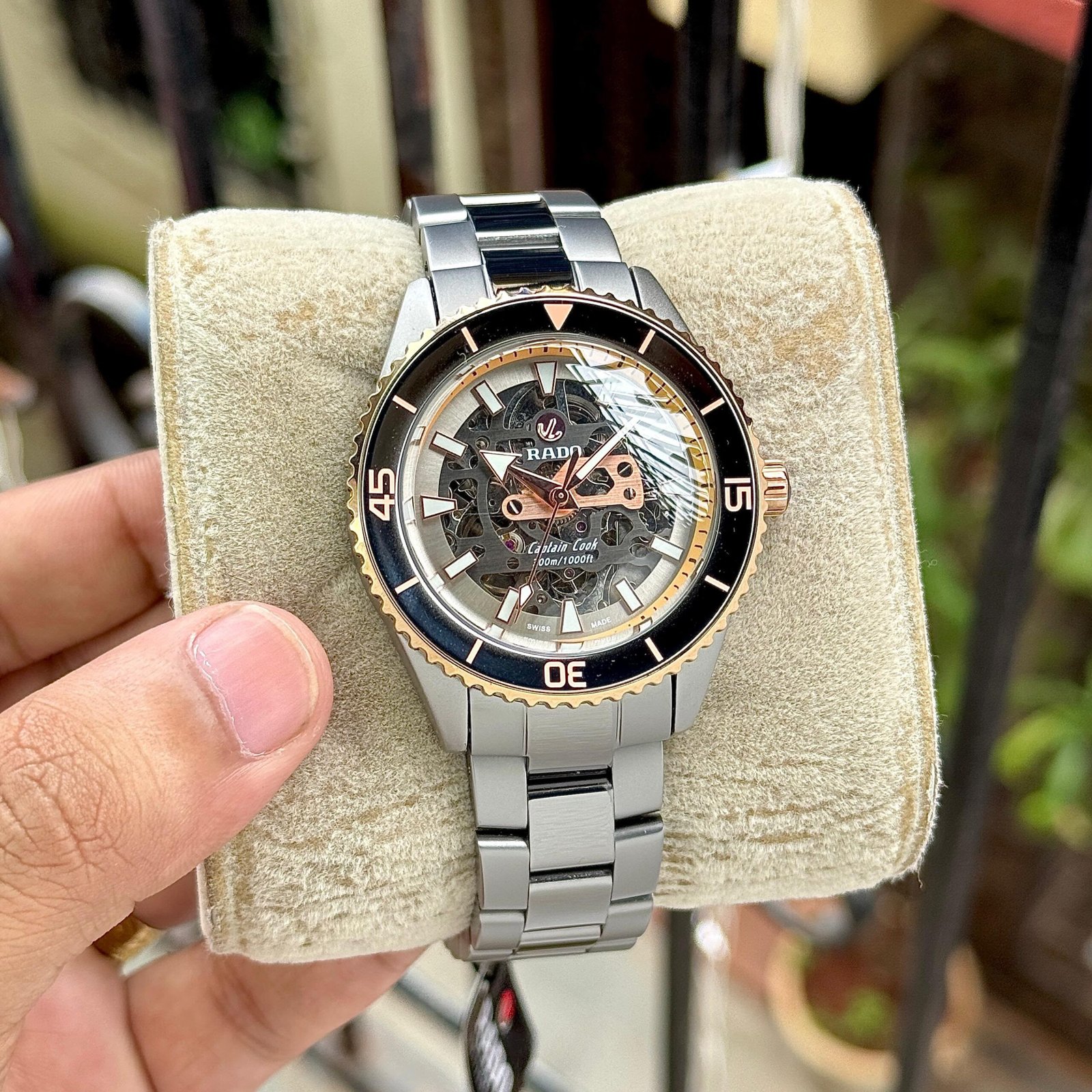 WhatsApp Image 2026-09-26 at 7.48.40 PM (1) Rado 43MM High Tech Ceramic Open Skeleton Dial - Image 1