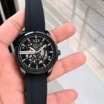 Armani Exchange Hampton Open Skeleton Dial