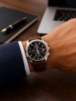 Tissot 1853 Black Dial Quartz chrono