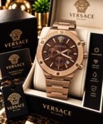 Versace Greca Brown Dial Chronograph - Image 2