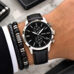 Fossil Black Sunburst Quartz Chronograph - Image 4