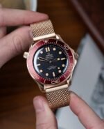 Omega Seamaster Red Ceramic Black Dial Automatic - Image 3
