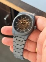Fossil Everett Skeleton Matte Black Dial - Image 4