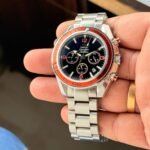 Omega Seamaster Orange-Tone Black Dial Chrono