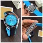 Omega Seamaster Aqua-Blue Wave Dial - Image 2