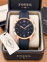 Fossil Blue Dial Chronograph - Image 3