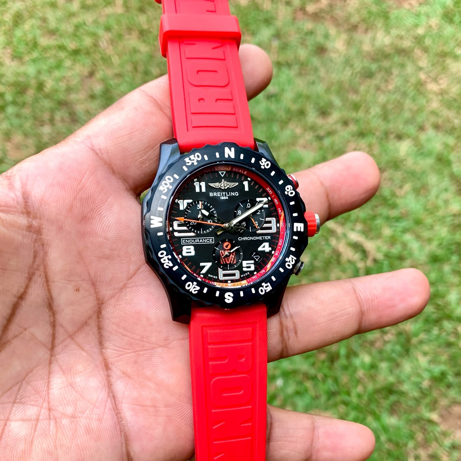 WhatsApp Image 2026-09-28 at 11.45.11 PM Breitling Endurance Pro 44 Red Chronograph - Image 1