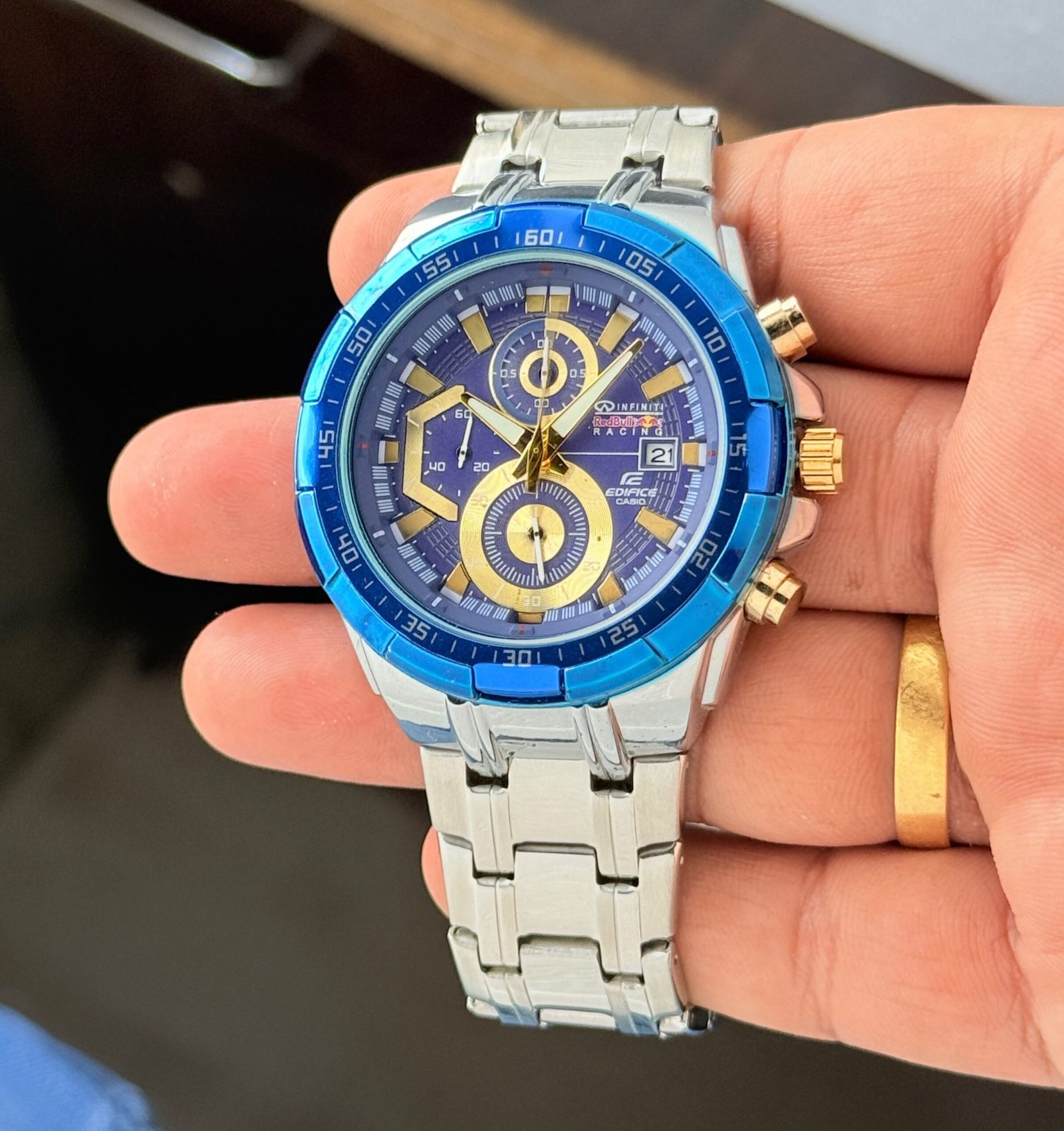 WhatsApp Image 2026-09-28 at 11.46.27 PM Casio Edifice EFR-539 Red Bull Chronograph - Image 1