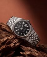 Rolex Black Textured Date Dial - Image 3