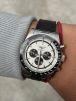Longines Conquest 41mm White Dial Chronograph - Image 4
