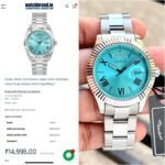 Guess Connoisseur Aqua 42MM Blue Dial - Image 3