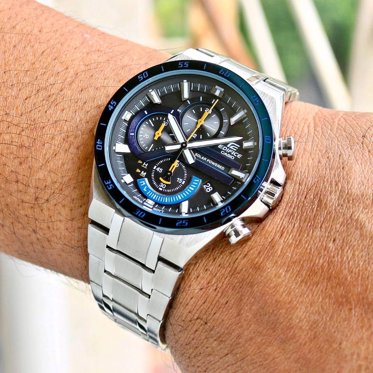 WhatsApp Image 2026-09-30 at 10.09.26 PM (1) Casio Edifice 56mm Blue Dial - Image 1