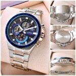 Casio Edifice 56mm Blue Dial - Image 2