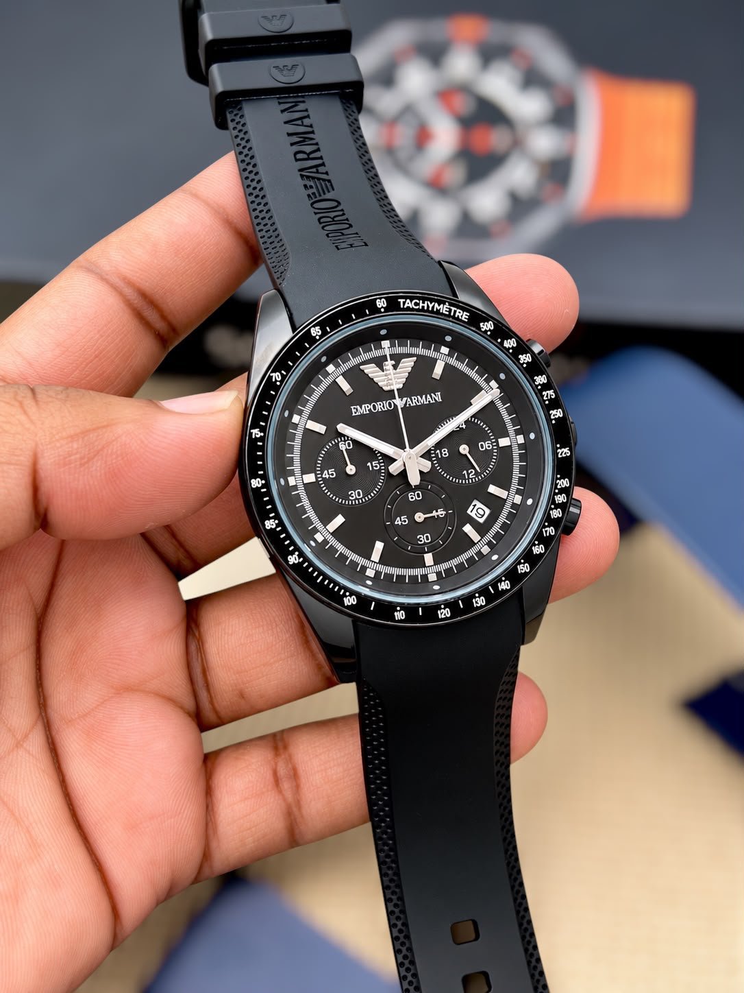 WhatsApp Image 2026-10-01 at 1.27.23 AM Emporio Armani White Dial Quartz Chrono - Image 1