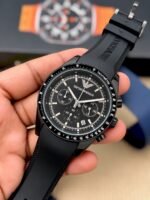 Emporio Armani White Dial Quartz Chrono - Image 2