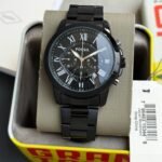 Fossil 44mm Black Quartz Chronograph
