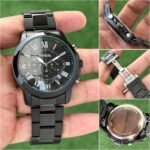 Fossil 44mm Black Quartz Chronograph - Image 5