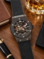 Hublot Black Skeleton Dial Automatic - Image 2