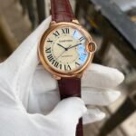 Cartier Ballon Bleu Brown White Dial 40mm