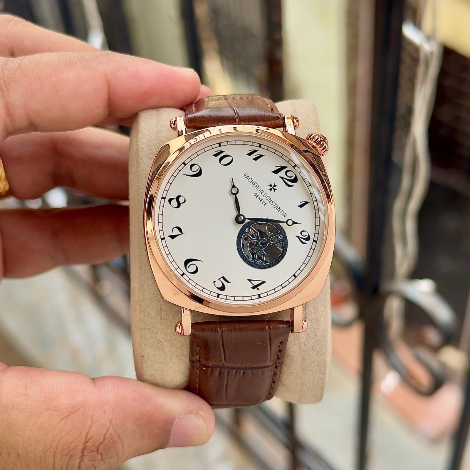 WhatsApp Image 2026-10-03 at 1.01.48 AM (1) Vacheron Constantin Open-Heart White Dial - Image 1