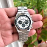 Vacheron Constantin Overseas Chronograph White Blue Dial