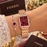 Fossil Burgundy Red Dial - Image 3