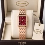 Fossil Burgundy Red Dial - Image 4