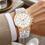 Michael Kors Dylan White Chronograph