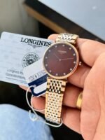Longines Brown Sunray Dial - Image 3