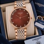 Longines Brown Sunray Dial