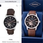 Fossil Townsman Silver Skeleton Automatic - Image 2