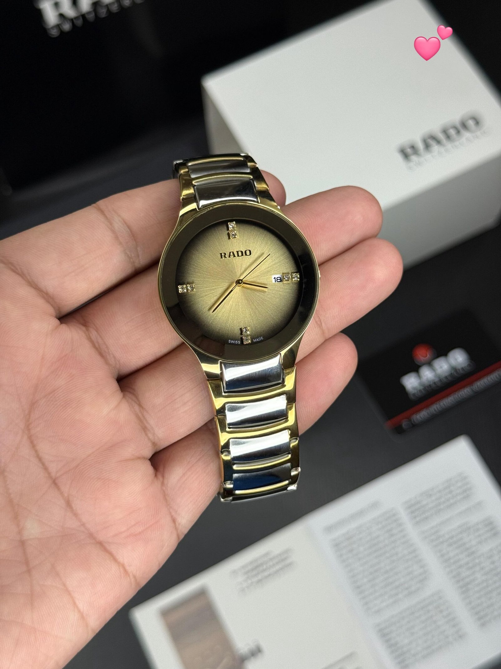WhatsApp Image 2026-10-03 at 12.56.02 AM (1) Rado Elegant Golden Quartz - Image 1