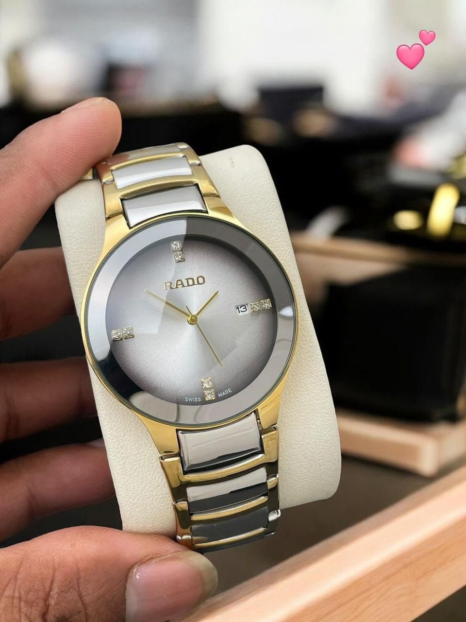 WhatsApp Image 2026-10-03 at 12.56.18 AM (2) Rado Golden Grey Dial - Image 1