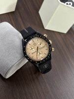 Omega MoonSwatch Black & Champagne Chrono - Image 2