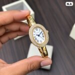 Cartier Gold Bangle White Dial