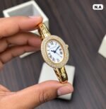 Cartier Gold Bangle White Dial