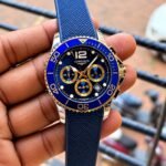 Longines Multifunctional dial Blue Quartz