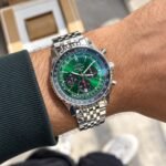 Breitling Chronomat B01 Green Dial Chrono