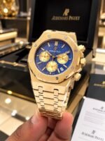 Audemars Piguet Golden Blue Dial Quartz - Image 2