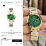 Guess Two Tone Sunray Green Dial - Image 3